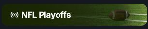 NFL event button promoted on Bluesky